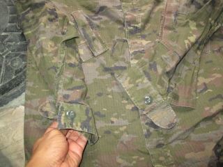 UNKNOWN? MILITARIA ARMY RIP - STOP CAMO SHIRT 6,  Very Good 3