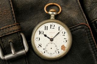 Zenith Swiss Pocket Watch - Grand Prix Paris 1900 - Cal 1361938 - For Repair