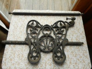 Willcox & Gibbs Antique Treadle Sewing Machine Cast Iron Foot Pedal
