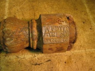 Vintage American Foundry TE Hydrant Casing Housing Cast Iron 18.  5 