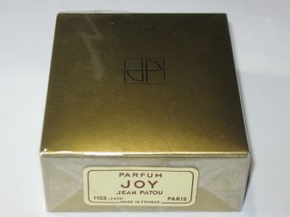 Vintage Jean Patou Joy Perfume Bottle & Boxes - 1/4 Oz - - 1/4,  Full