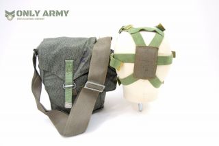 P78 Polish Army Gas Mask Set Military Issue With Bag,  Filter NBC Rubber Mask 2