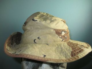 orig.  Gulf War US troop desert hat cap overseas kepi camo mutze kradchen bonnet 2