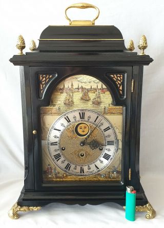 Christiaan Huygens Clock Automaton Triple Chime Limited Edition Moonphase Rare