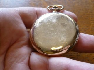 ELGIN NATL.  WATCH CO.  - 7 Jewels - 16s - Gold filled case - 1910 - RUNS 2
