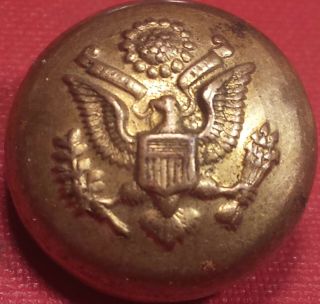 Us Great Seal Button Cover - World War One Wwi