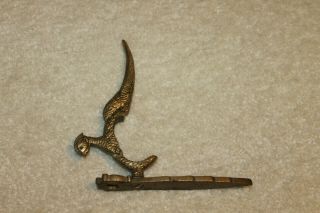 Vintage/Antique copper/brass Nutcracker w/ Bird shape marked Portugal:6 - 1/2 