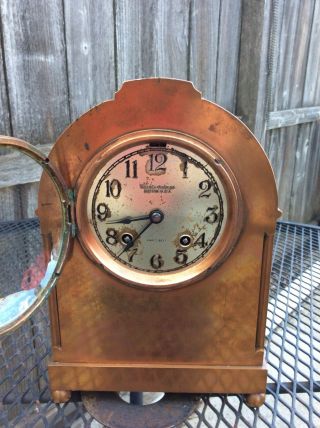 Antique bronze good quality Chelsea Ships bell Clock.  project 2