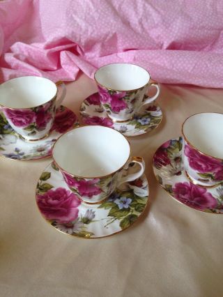 Duchess Fine Bone China Tea Cup Set England