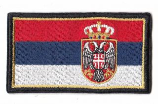 Army Of The Republic Serbia - Serbian Flag Sleeve Patch For Dress Unifor 2