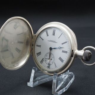 Vintage A.  W.  W.  Co. ,  Waltham,  Mass Pocket Watch Not Junk From Jp
