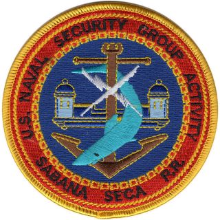 Naval Security Group Activity Sabana Seca Puerto Rico Patch