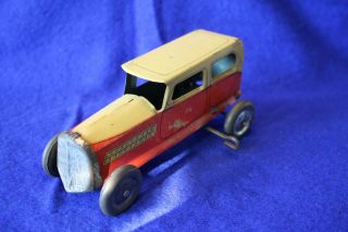 Memo France / Paris Early French Tin Toy Limousine Car 1920 - 30 Windup