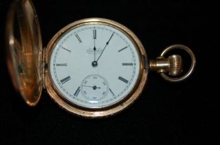 Vintage 1893 Elgin National Watch Co.  11 Jewel Pocket Watch Sn 4678022 Bii Case