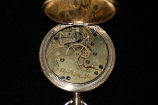 Vintage 1893 ELGIN National Watch Co.  11 Jewel Pocket Watch SN 4678022 BII Case 2