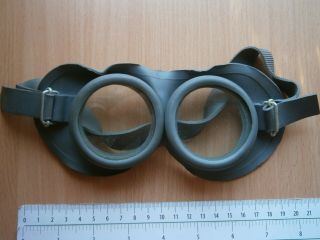 Jna Yugoslavia Army After Ww2 Motor Motorcycle Goggles Protective Glasses German
