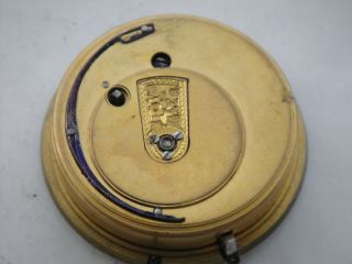 E S Yayes & Co Liverpool lever fusee movement 40mm wide dial sn22739 Ca 1820? 3
