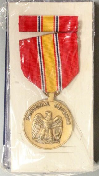Us Military Medal: National Defense Medal - Set In 1991 Box
