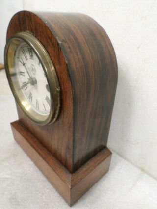 Early Seth Thomas 9 1/8 Inch Round Top Shelf Clock - - Plymouth,  Conn,  Pre 1867 3