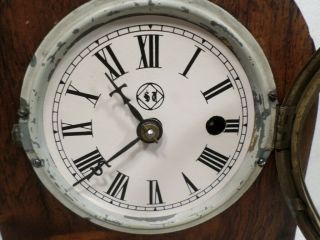 Early Seth Thomas 9 1/8 Inch Round Top Shelf Clock - - Plymouth,  Conn,  Pre 1867 5