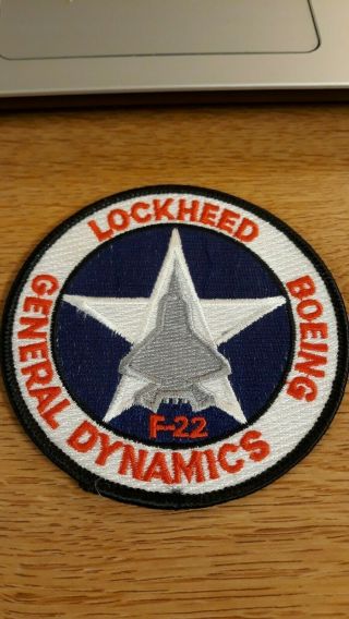 F - 22 Embroidered Patch