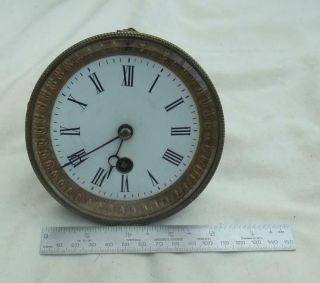 Vintage French Clock Movement For Parts/repair