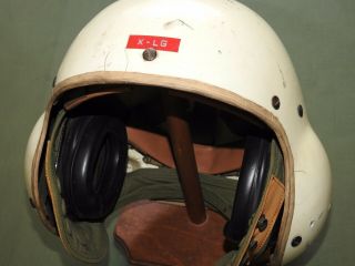 Us Air Force Usaf Post - Vietnam 1980s Pilot Hgu - 39/p Flight Helmet X - Large Vtg