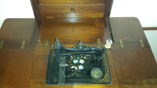 Rare Antique Howe Treadle Sewing Machine,  Circa 1853 - 1876 Local Pick Up Only