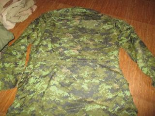 CANADIAN CADPAT ISSUE COMBAT FIELD JACKET,  Very Good 5