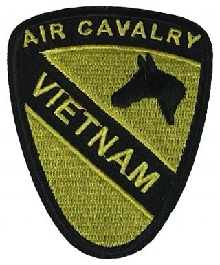 Us Army First 1st Air Cavalry Division Vietnam Patch Non Regulation Helicopter