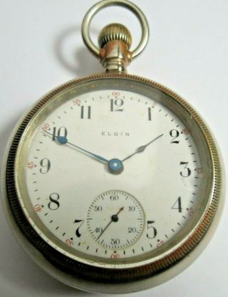Antique Elgin Pocket Watch 18 