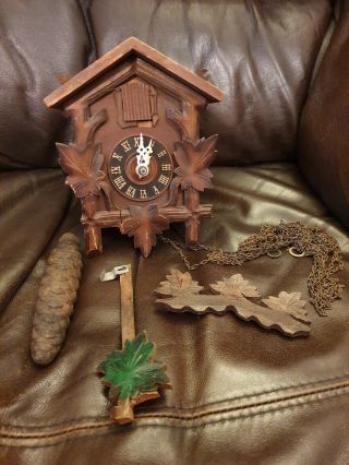 Hurbert Herr Vintage Cuckoo Clock Repairs & Spares - Made In Germany