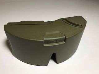 Msa Tactical Army Olive Green Hard Storage Case W/ Belt Clip For Sun Glasses