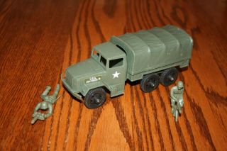 Timmee Processed Plastic 2.  5 - Ton Army Truck/tarp Tank Af - Auburn Marx Mpc Remco