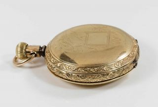 Antique 1894 Elgin Double Keystone Gold Filled Pocket Watch - 58.  4 grams 3