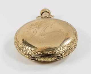 Antique 1894 Elgin Double Keystone Gold Filled Pocket Watch - 58.  4 grams 6