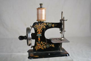 Casige Sewing Machine Germany Miniature Toy Metal Child 