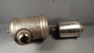 The Angle Lamp Antique Double Burner Oil Kerosene Two Chandelier Old 3