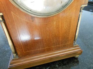 Antique French Japy Freres Solid Mahogany Mantle Clock Circa 1890 4