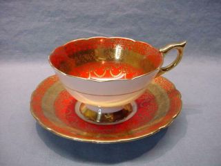 3 English Teacups & Saucers - Paragon,  Royal Stafford,  Coalport 2