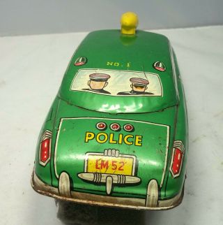 Marx Dick Tracy squad car no.  1,  light green version (13) 5