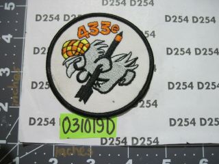 Rcaf Royal Canadian Air Force Cf - 188 433 Squadron Patch Porcupine Quebec Canada