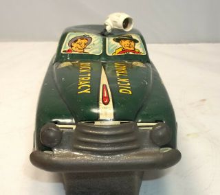 Marx Dick Tracy squad car no.  1,  tin windup 11 in.  (7) 3