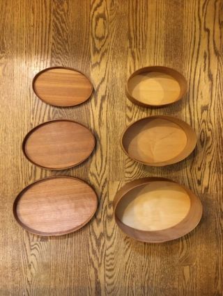 Set of Three Large Orleans Carpenters Cherrywood Shaker Pantry Nesting Boxes 6