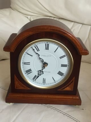 Mantle Clock From London Clock Co. ,  With Westminter Chime In Mahogany Wood