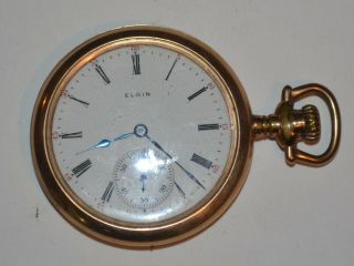 1904 Elgin 16 Size 17 Jewel Grade 241 Pocketwatch Exc Runner