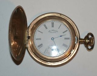 1887 Waltham 6 Size 7 Jewel Model 1873 - 6 Hunter Case Pocket Watch Exc Runner
