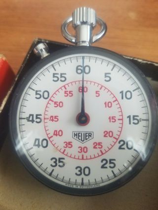 Vintage Heuer 60 Second Stopwatch