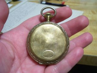 Antique Chateau Cadillac Swiss Movement Pocket Watch 3