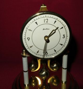 Vintage Bentima K&s Kern Anniversary 400 Day Torsion Clock